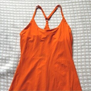 Outdoor Voices Orange Exercise Dress